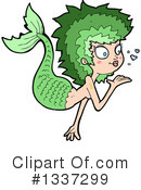 Mermaid Clipart #1337299 by lineartestpilot