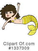 Mermaid Clipart #1337309 by lineartestpilot