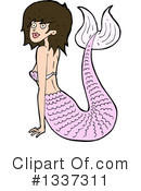 Mermaid Clipart #1337311 by lineartestpilot