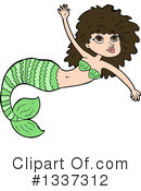 Mermaid Clipart #1337312 by lineartestpilot