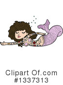 Mermaid Clipart #1337313 by lineartestpilot