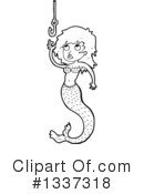 Mermaid Clipart #1337318 by lineartestpilot