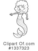 Mermaid Clipart #1337323 by lineartestpilot