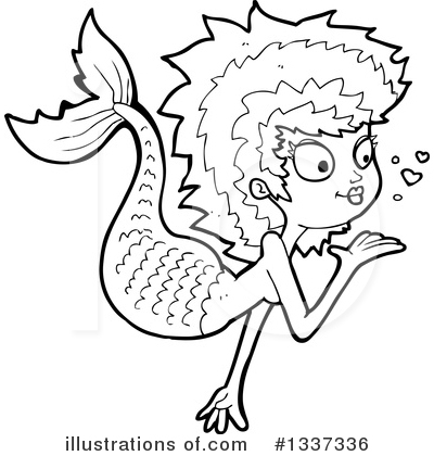 Blowing Kisses Clipart #1337336 by lineartestpilot