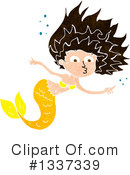 Mermaid Clipart #1337339 by lineartestpilot