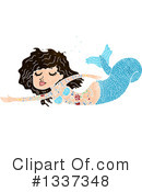 Mermaid Clipart #1337348 by lineartestpilot