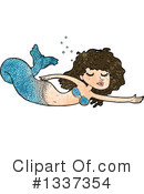 Mermaid Clipart #1337354 by lineartestpilot
