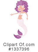 Mermaid Clipart #1337396 by lineartestpilot