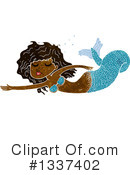 Mermaid Clipart #1337402 by lineartestpilot