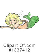 Mermaid Clipart #1337412 by lineartestpilot