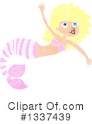 Mermaid Clipart #1337439 by lineartestpilot