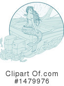 Mermaid Clipart #1479976 by patrimonio