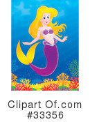 Mermaid Clipart #33356 by Alex Bannykh