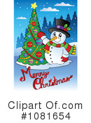 Merry Christmas Clipart #1081654 by visekart