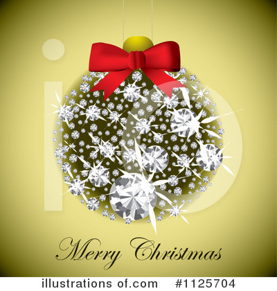Royalty-Free (RF) Merry Christmas Clipart Illustration by michaeltravers - Stock Sample #1125704