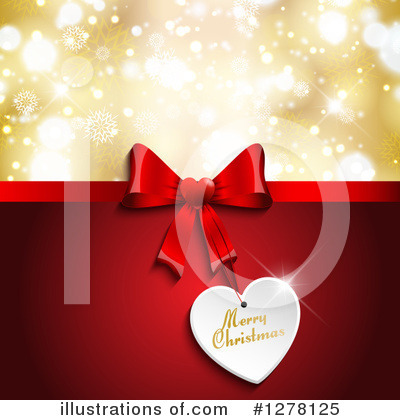 Royalty-Free (RF) Merry Christmas Clipart Illustration by KJ Pargeter - Stock Sample #1278125