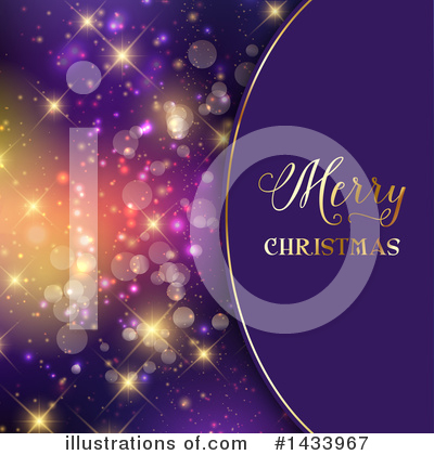 Royalty-Free (RF) Merry Christmas Clipart Illustration by KJ Pargeter - Stock Sample #1433967