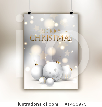 Royalty-Free (RF) Merry Christmas Clipart Illustration by KJ Pargeter - Stock Sample #1433973