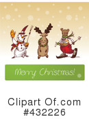 Merry Christmas Clipart #432226 by Eugene