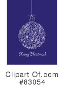 Merry Christmas Clipart #83054 by Pushkin