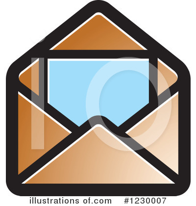 Royalty-Free (RF) Message Clipart Illustration by Lal Perera - Stock Sample #1230007