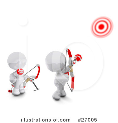 Archery Clipart #27005 by Leo Blanchette