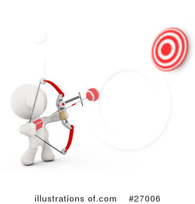 Target Clipart #27006 by Leo Blanchette
