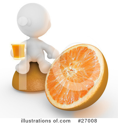 Orange Juice Clipart #27008 by Leo Blanchette
