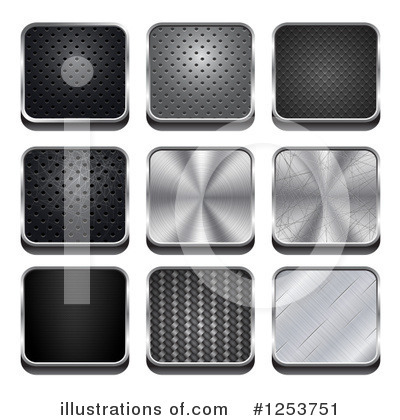 Website Buttons Clipart #1253751 by vectorace