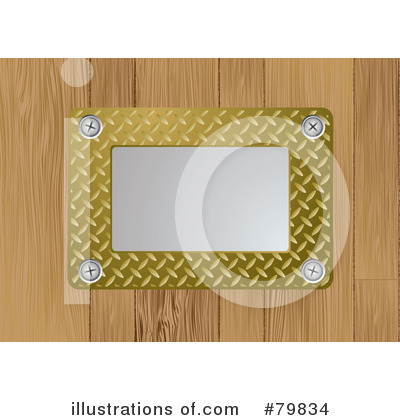 Royalty-Free (RF) Metal Plate Clipart Illustration by michaeltravers - Stock Sample #79834