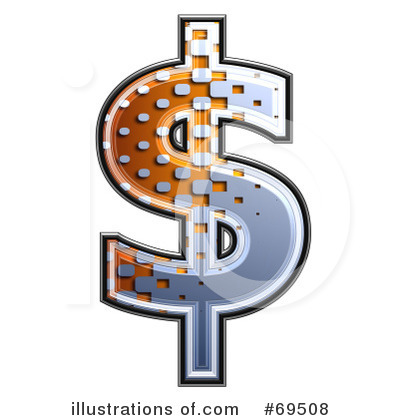 Royalty-Free (RF) Metal Symbol Clipart Illustration by chrisroll - Stock Sample #69508