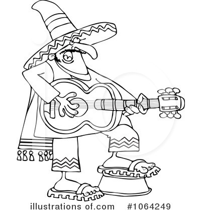 Royalty-Free (RF) Mexican Clipart Illustration by djart - Stock Sample #1064249