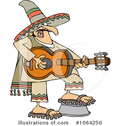 Royalty-Free (RF) Mexican Clipart Illustration by djart - Stock Sample #1064250