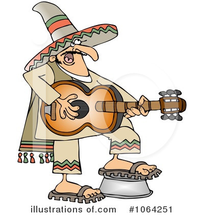 Royalty-Free (RF) Mexican Clipart Illustration by djart - Stock Sample #1064251