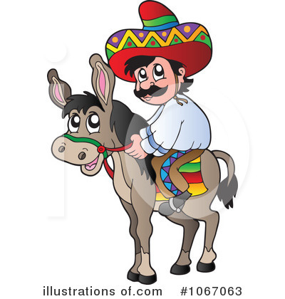 Royalty-Free (RF) Mexican Clipart Illustration by visekart - Stock Sample #1067063