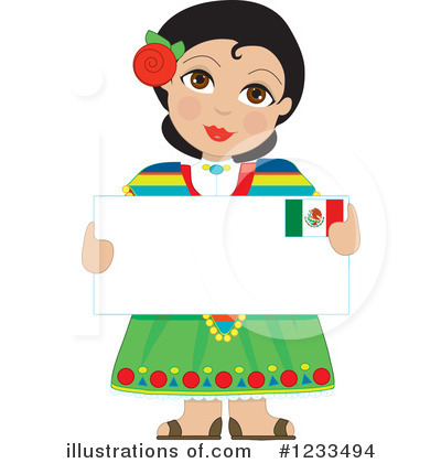 Mexican Clipart #1233494 by Maria Bell