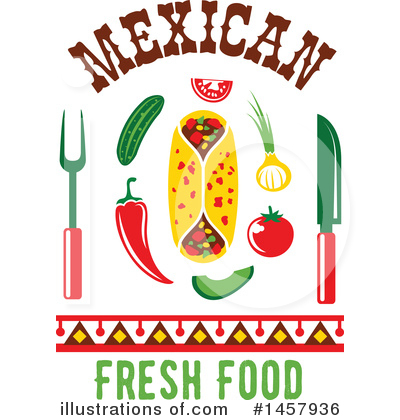 Royalty-Free (RF) Mexican Clipart Illustration by Vector Tradition SM - Stock Sample #1457936