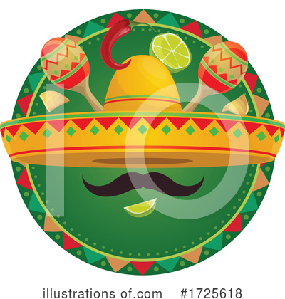 Royalty-Free (RF) Mexican Clipart Illustration by Vector Tradition SM - Stock Sample #1725618