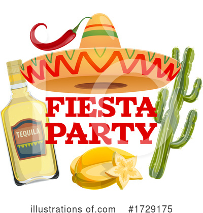 Fiesta Clipart #1729175 by Vector Tradition SM