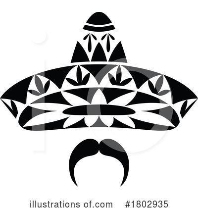 Royalty-Free (RF) Mexican Clipart Illustration by Vector Tradition SM - Stock Sample #1802935