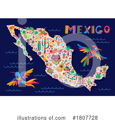 Royalty-Free (RF) Mexican Clipart Illustration by Vector Tradition SM - Stock Sample #1807728