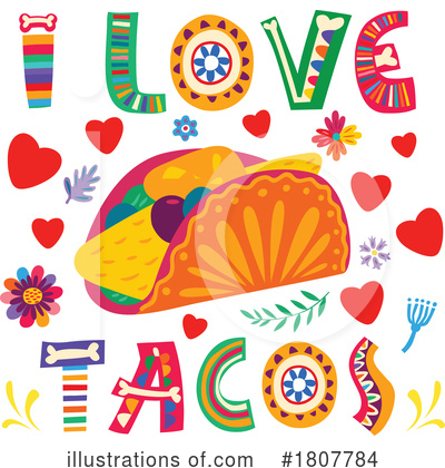 Mexican Food Clipart #1807784 by Vector Tradition SM