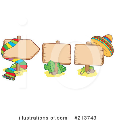 Royalty-Free (RF) Mexican Clipart Illustration by visekart - Stock Sample #213743