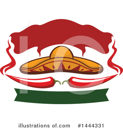 Royalty-Free (RF) Mexican Cuisine Clipart Illustration by Vector Tradition SM - Stock Sample #1444331