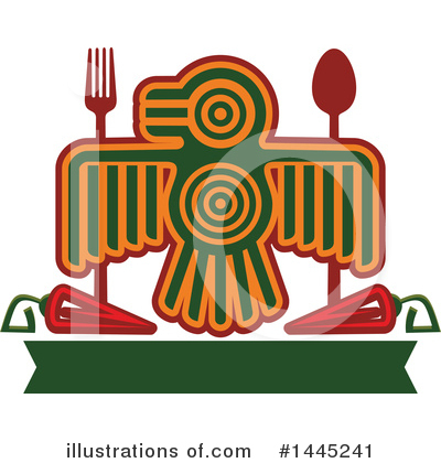 Royalty-Free (RF) Mexican Cuisine Clipart Illustration by Vector Tradition SM - Stock Sample #1445241