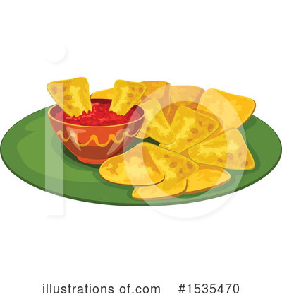 Royalty-Free (RF) Mexican Food Clipart Illustration by Vector Tradition SM - Stock Sample #1535470