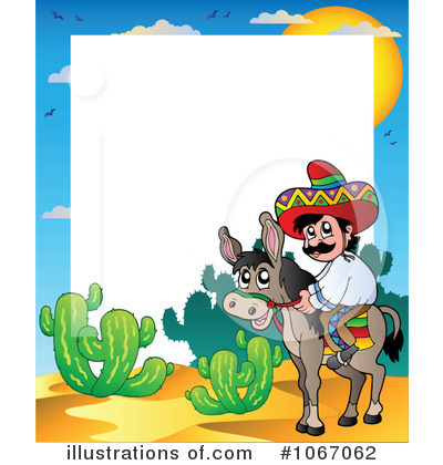 Royalty-Free (RF) Mexico Clipart Illustration by visekart - Stock Sample #1067062