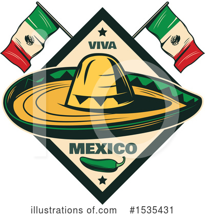 Royalty-Free (RF) Mexico Clipart Illustration by Vector Tradition SM - Stock Sample #1535431