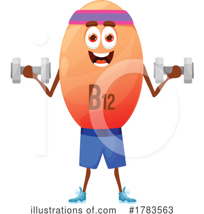 Weightlifting Clipart #1783563 by Vector Tradition SM