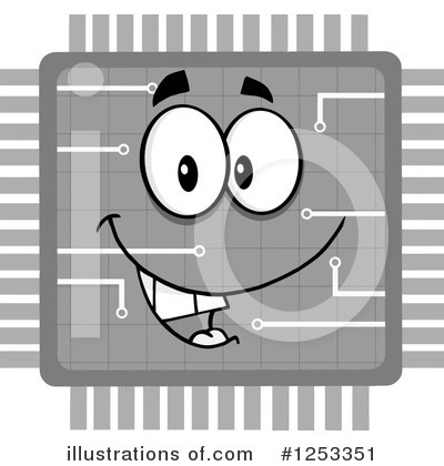 Microchip Clipart #1253351 by Hit Toon